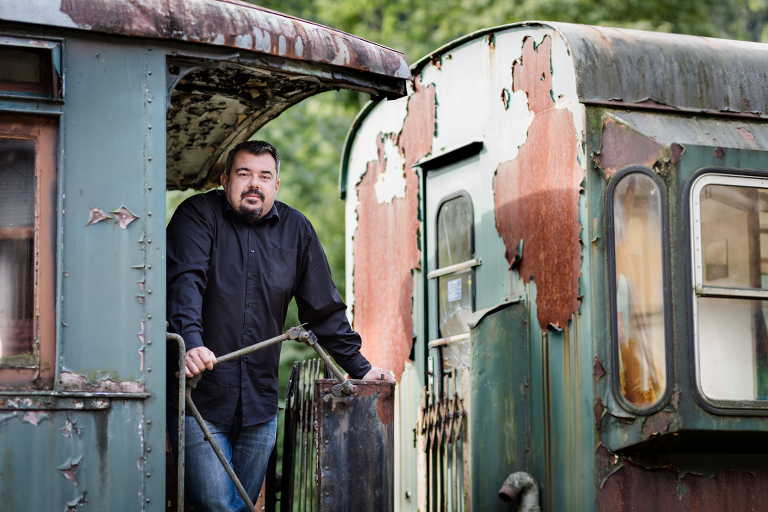 Businessshooting mit Helmuth am alten Bahnhof