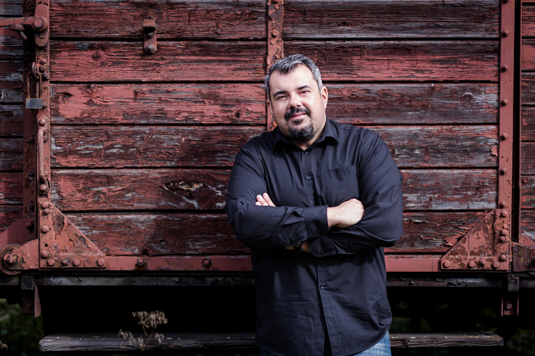 Businessshooting mit Helmuth am alten Bahnhof