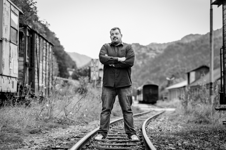 Businessshooting mit Helmuth am alten Bahnhof